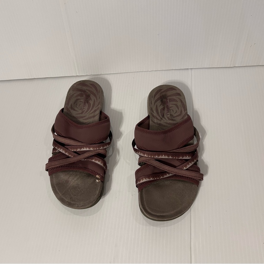 Merrell #J004584 slip on comfort sandals size 9